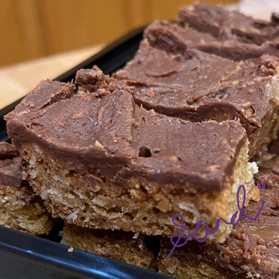 Frosted Peanut Butter Bars