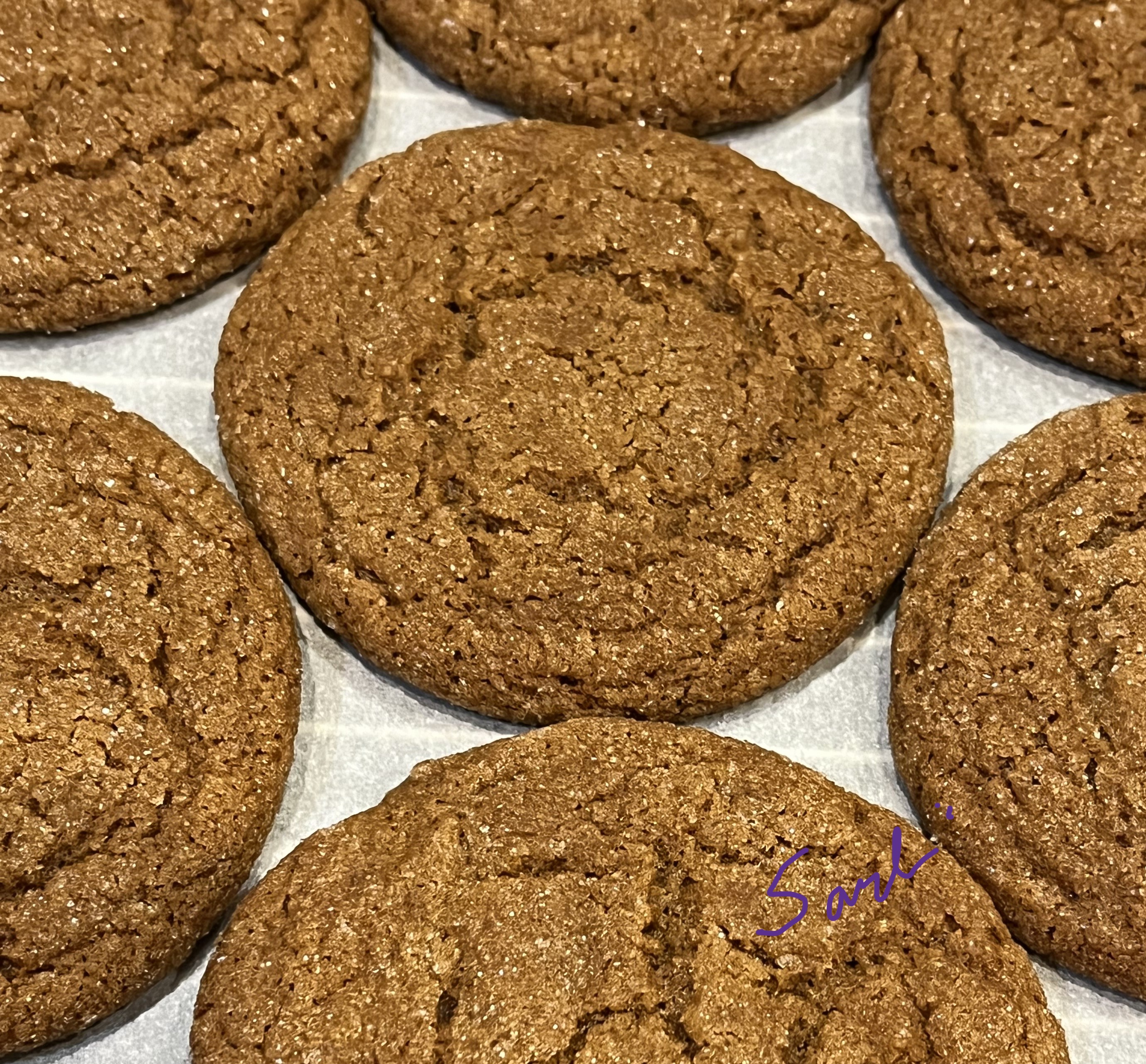 Molasses Crinkles